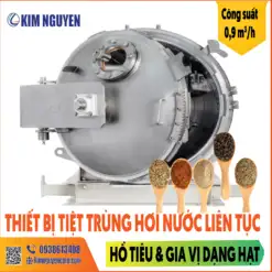 Thiết bị tiệt trùng hơi nước liên tục