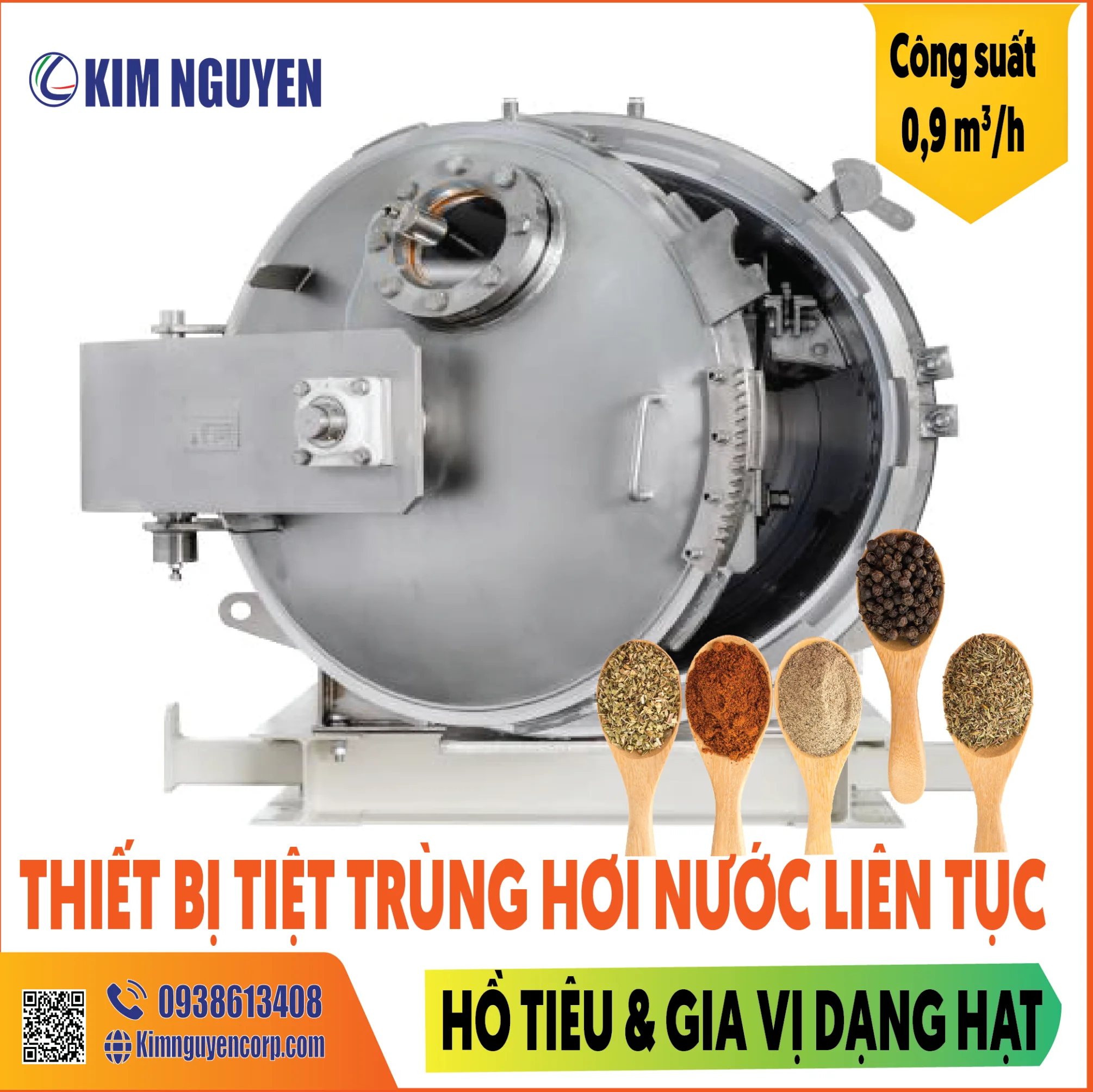 Thiết bị tiệt trùng hơi nước liên tục