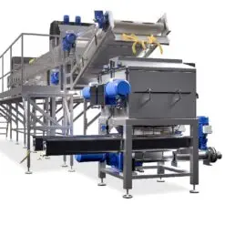 Thiết bị tách bóc vỏ chuối tự động