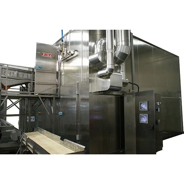 Thiết bị đông lạnh nhanh IQF tầng sôi